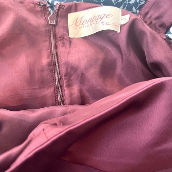 🍷Montage Mon Cherie, Stunning Formal Gown, Elegant, Classic & Timeless, Size 12 - Picture 3 of 10